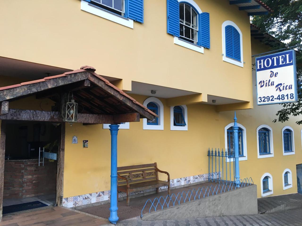 Hotel Vila Rica Алфенас Экстерьер фото